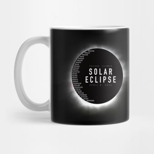 ECLIPSE 2024 - Chicago Illinois Mug